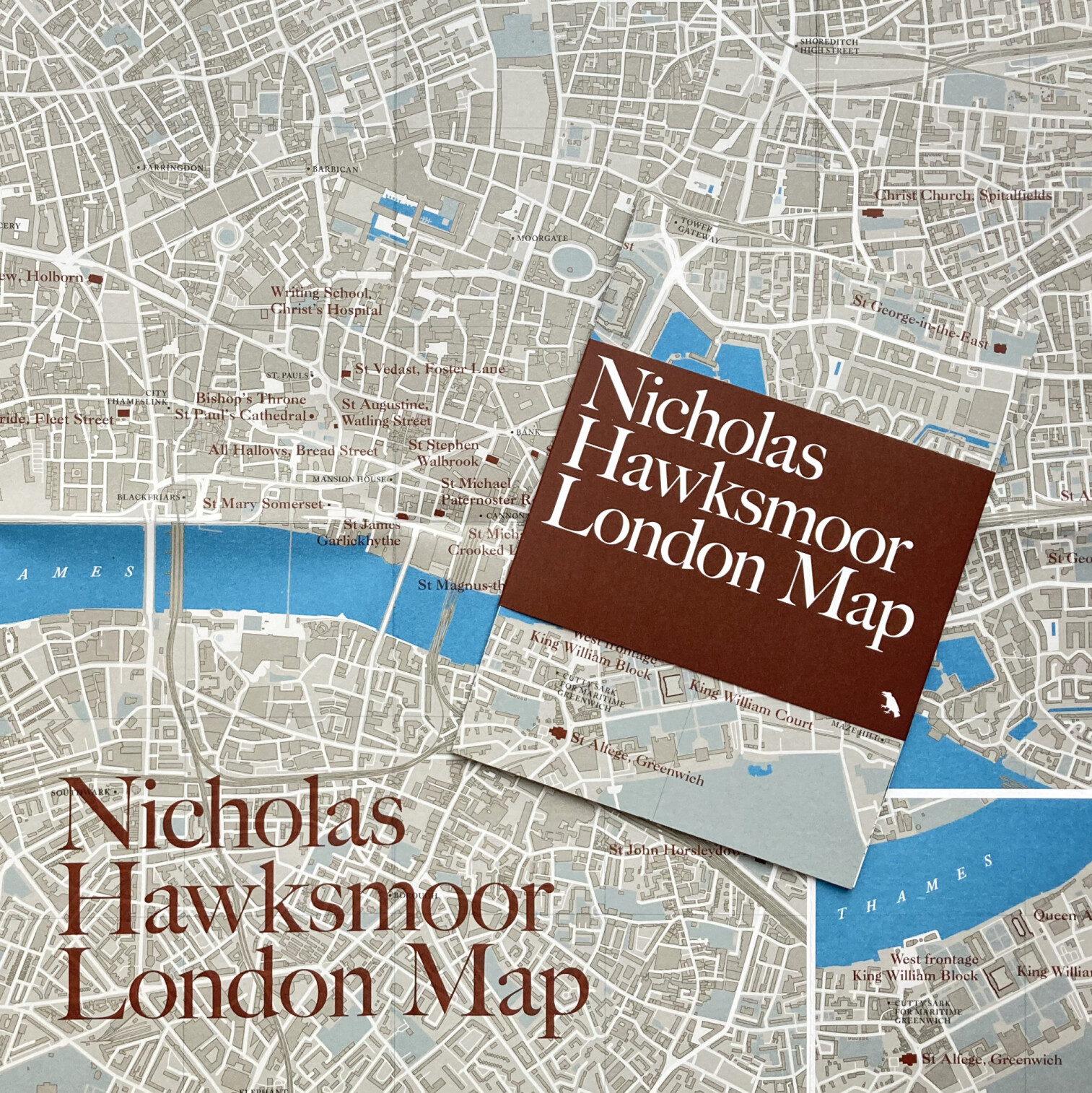 La mappa delle architetture londinesi del “misterioso” Nicholas
